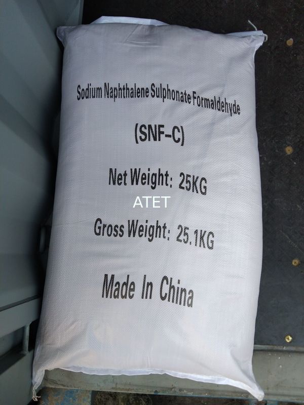 اسید نفتالین سولفونیک فرمالداید کندنسات SNF-A Na2SO4 حاوی 5٪ CAS 36290-04-7